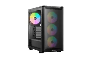 Case BE QUIET PURE BASE 501 LX MidiTower Case product features Transparent panel Not included ATX M…