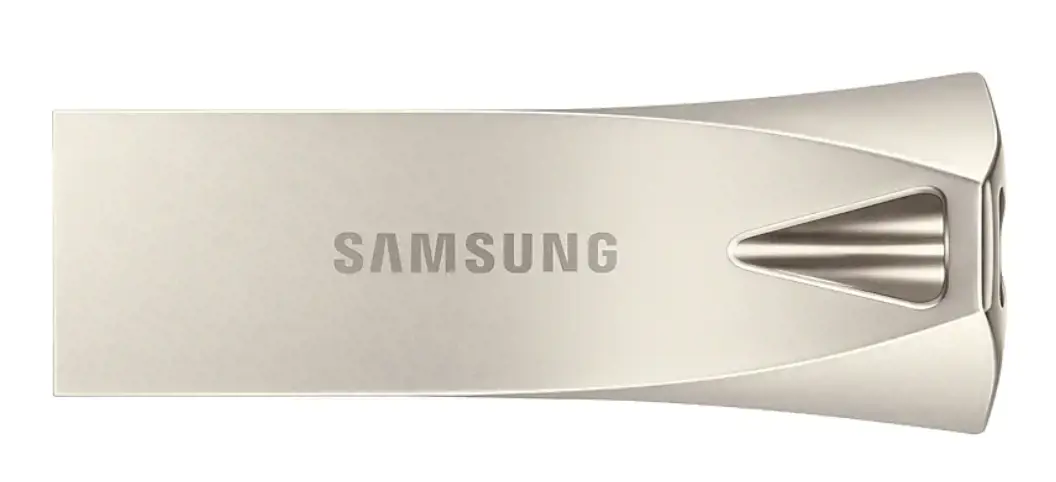 "Samsung" MUF-128BE, 128 GB, A tipo USB, 3.2 Gen 1 (3.1 Gen 1), 300 MB/s, be dangtelio, sidabrinės spalvos