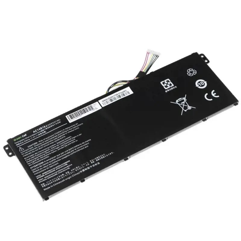 GREENCELL AC52 baterija AC14B8K AC14B18J, skirta Acer Aspire E 11 ES1-111M ES1-131 E 15 E