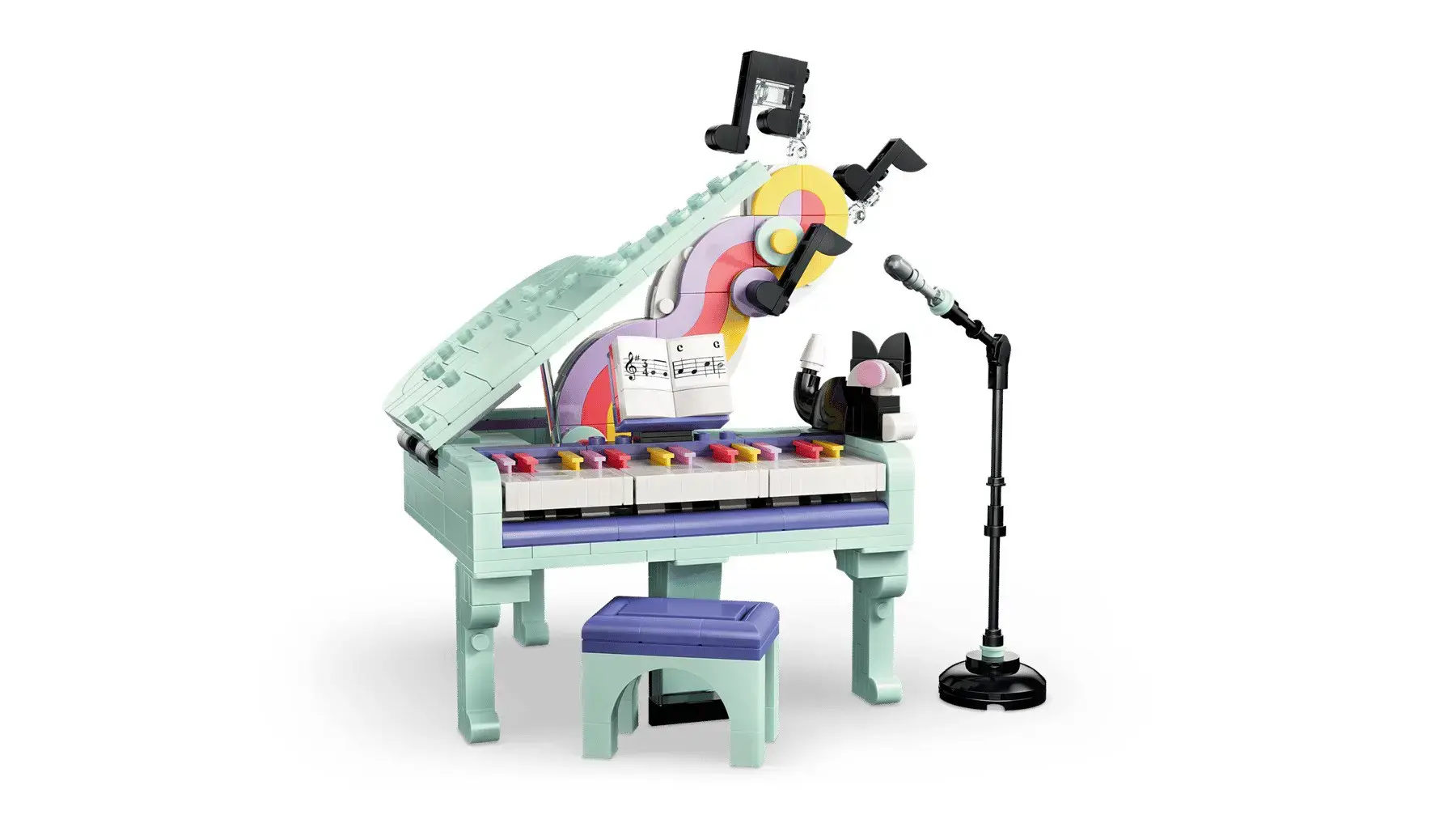 LEGO CREATOR 3 IN 1 31392 Music Decor Piano with Cat