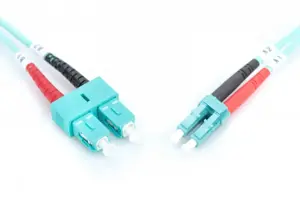 DIGITUS LWL patchcable LC/SC 50/125 3m multimode duplex halogenfree with protocoll OM3
