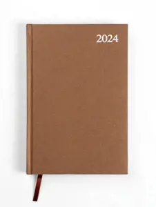 Kalendorius STANDARD 2024, PVC, A5, ruda