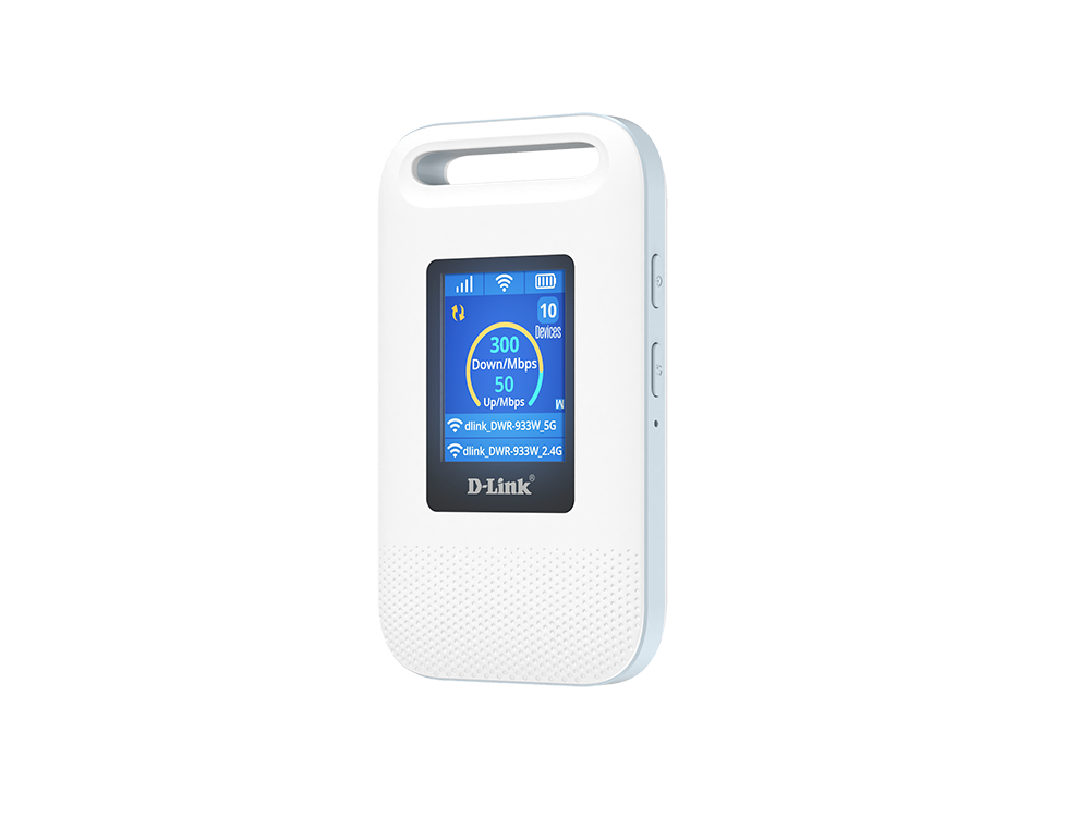 D-Link 4G LTE+ AX600 Wi-Fi 6 Mobile Hotspot | DWR-933W | 802.11ax | Mesh Support No | MU-MiMO No | 4G