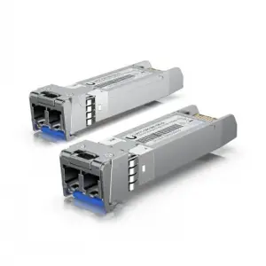 UBIQUITI 10G SINGLE-MODE OPTICAL MODULE. SFP+ TRANSCEIVER THAT SUPPORTS 10G CONNECTIONS UP TO 10 KM…