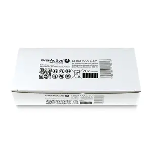 Šarminės baterijos everActive Pro Alkaline LR03 AAA - susitraukianti pakuotė - 10 vnt.
