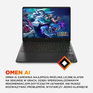 HP OMEN 16-am0022nw 16" gaming laptop, Intel® Core™ i7-14650HX, 2K, 32 GB DDR5-SDRAM, 1 TB SSD, NVIDIA GeForce RTX 5060, Wi-Fi 6 (802.11ax), Windows 11 Home, black