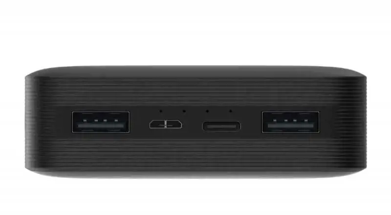 XIAOMI 20000mAh Redmi 18W greitojo įkrovimo maitinimo bankas Black BAL