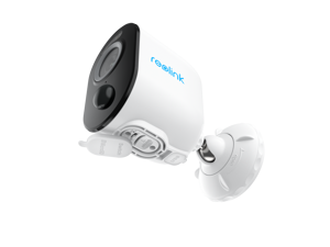 Reolink Argus Series B330 - 5MP Outdoor Battery Camera, Person/Vehicle Detection, Color Night Vision, 5/2.4 GHz Wi-Fi, IP security camera, Indoor & outdoor, Wireless, Amazon Alexa & Google Assistant, 230 lm, 6500 K