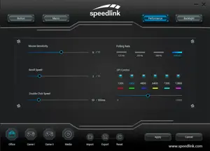 Speedlink mouse Decus NX RGB, black (SL-680024-RRBK)