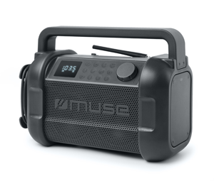 "Muse M-928 FB" radijo garsiakalbis darbo vietoje, juodas