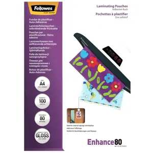 Fellowes 5302202, A4, 100 vnt.