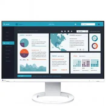 EIZO EV2490EN 23.8" IPS 16:9 1920X1080 USB-C/70W RJ45 KVM (WHITE)