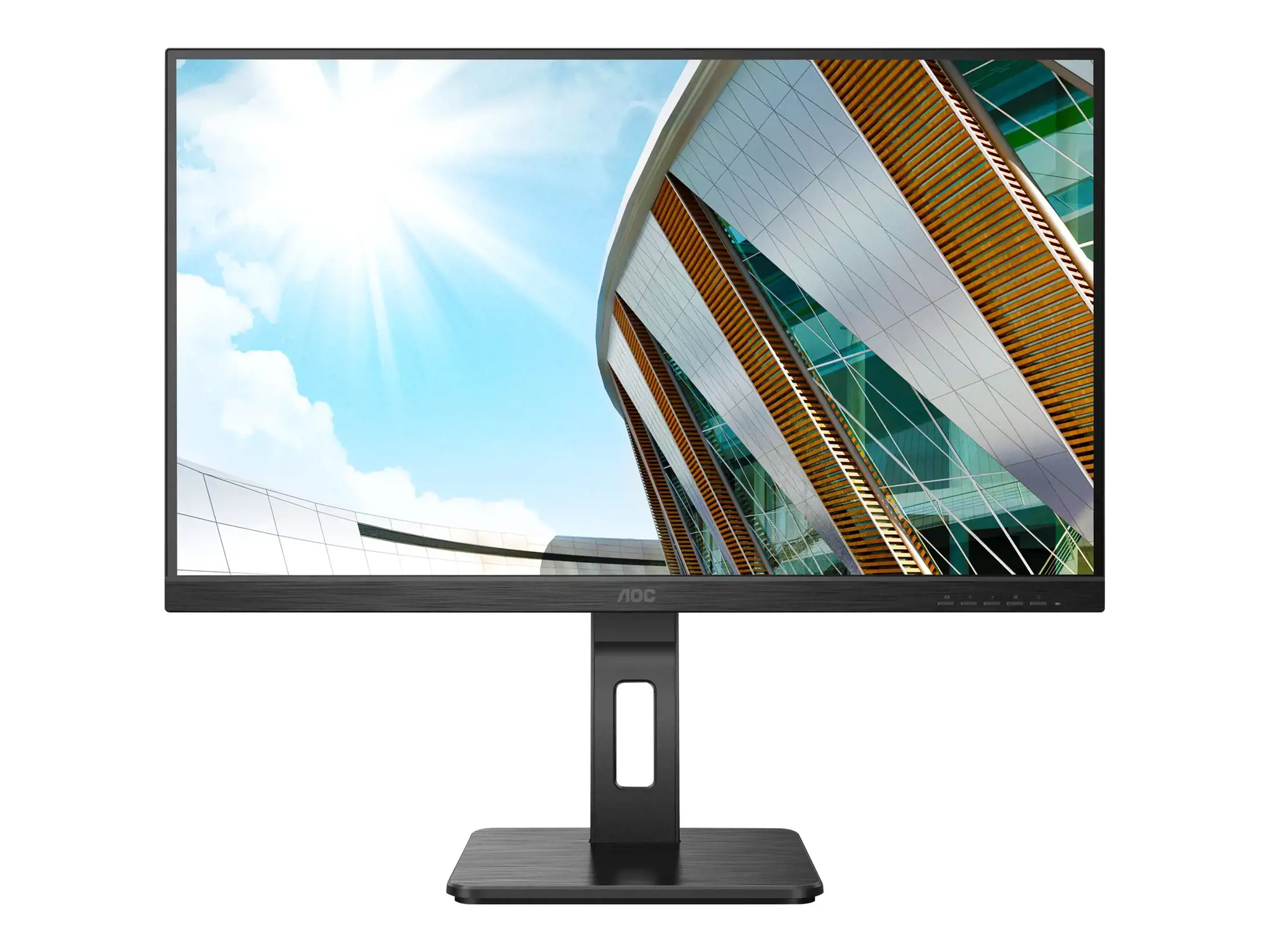 Monitorius AOC P2 U27P2, 68.6 cm (27"), 3840 x 2160 pixels, 4K Ultra HD, LED, 4 ms, Black