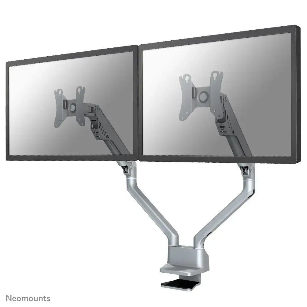 "Neomounts by Newstar" monitoriaus stalinis laikiklis, tvirtinimas per stalą, 8 kg, 25,4 cm (10"), 81,3 cm (32"), 100 x 100 mm, sidabrinis
