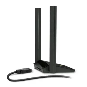 TP-LINK Archer T4U Plus AC1300 WiFi USB adapteris 2x didelio stiprumo išorinės antenos USB 3.0 MU-MIMO