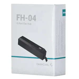 DeepCool FH-04, 0,55 m, ATX (20 kontaktų), 4 x Molex (3 kontaktų), tiesus, tiesus, juodas