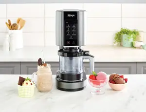 Ninja NC302EU ice cream maker Traditional ice cream maker 0.473 L 800 W Black