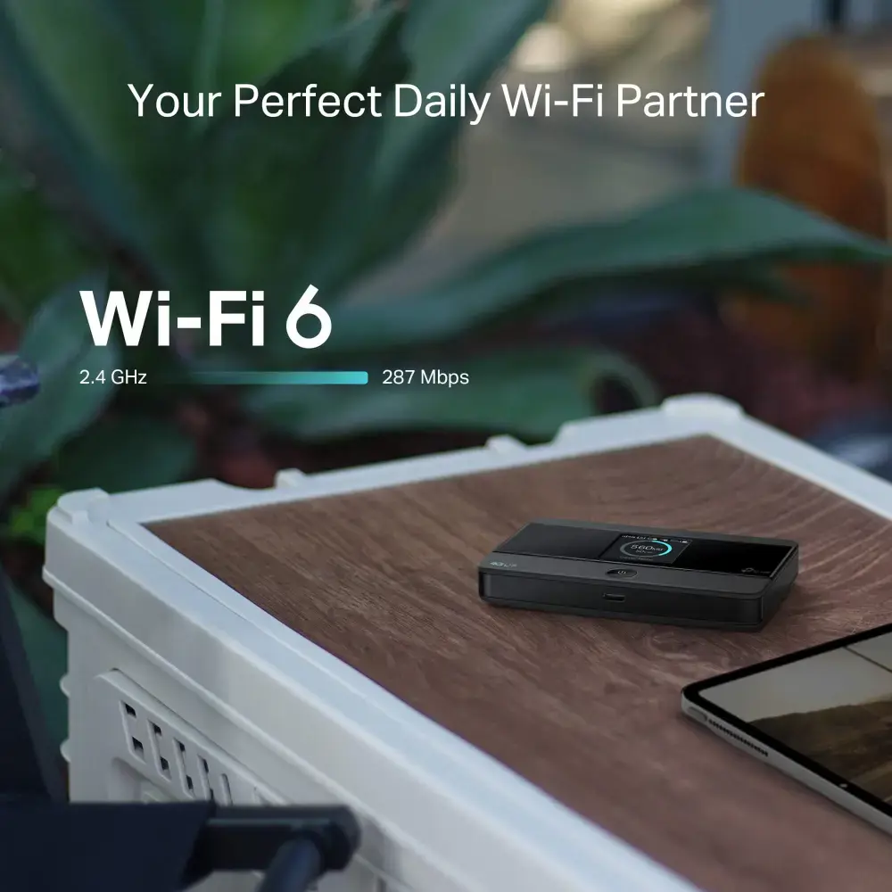 TP-LINK 4G LTE Mobile Wi-Fi | M7352 | 802.11ax | MU-MiMO No | no PoE | Antenna type Internal