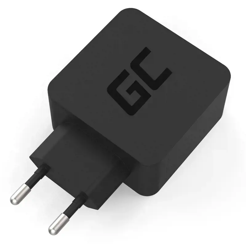 Žalias USB-C 18W PD įkroviklis, skirtas "Samsung Galaxy S8 S8+ S9 S9+ Note 8", "iPhone X / 8 / 8 Plus", "Nintendo Switch" ir kt.
