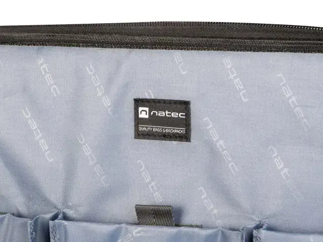 NATEC NTO-0392 Natec nešiojamojo kompiuterio krepšys BOXER Black15,6 Anti-shock sistema