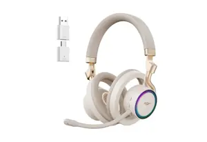 Havit Fuxi-H8 - wireless gaming headphones (gold)
