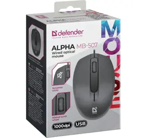 Belaidė optinė pelė "Alpha MB-507", juoda