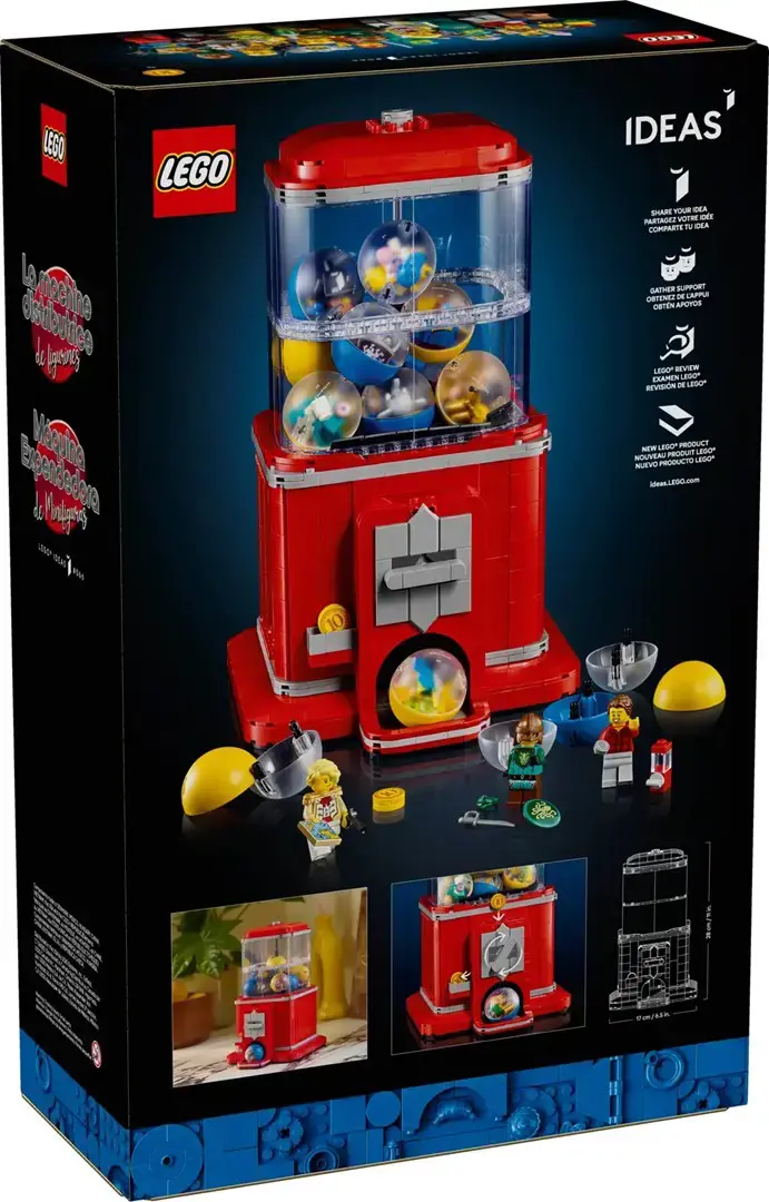 LEGO IDEAS 21358 Minifigure Vending Machine