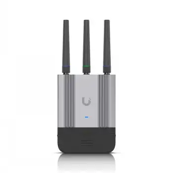 UBIQUITI COMPACT, RUGGEDIZED, AND CARRIER UNLOCKED LTE CAT 4 MOBILE WIFI ROUTER DESIGNED FOR INDOOR/OUTDOOR IOT APPLICATIONS.