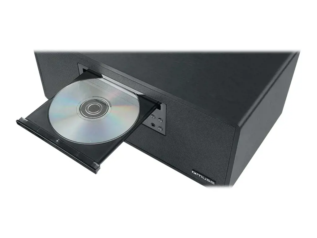"Muse Bluetooth Micro System" M-692 BTC 2 x 30 W, belaidis ryšys, juoda, FM radijas, CD ir USB jungtis, NFC, "Bluetooth