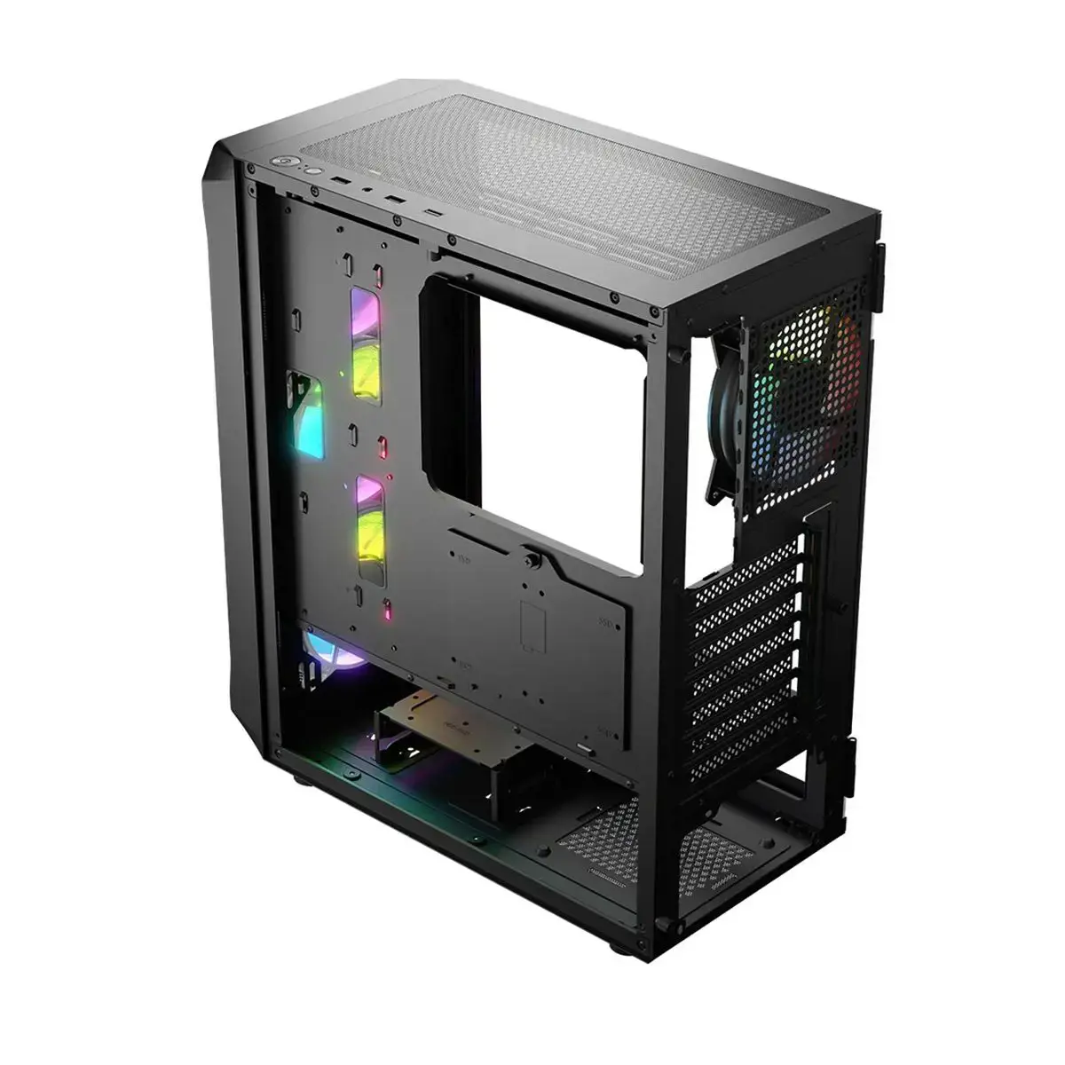Logic PORTOS ARGB MINIDI USB 3.0 korpusas Juodas
