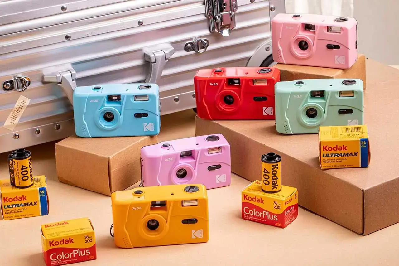 Kodak M35 reusable camera YELLOW