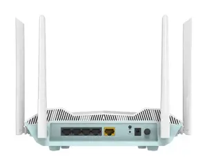 D-Link EAGLE PRO AI AX3200 išmanusis maršrutizatorius R32, "Wi-Fi 6" (802.11ax), dviejų dažnių (2,4 GHz / 5 GHz), Ethernet LAN, baltos spalvos, stalinis / biuro maršrutizatorius
