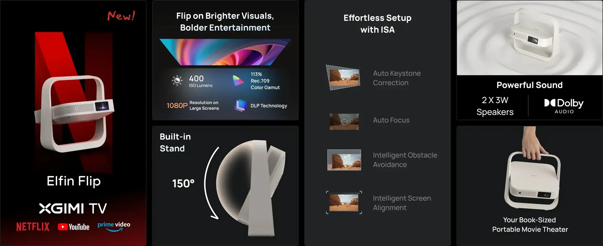 Xgimi projector Elfin Flip