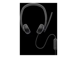 DELL WH3024, Wired, Calls/Music, 20 - 20000 Hz, 110 g, Headset, Black