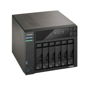 Asus Tower NAS AS6706T N5105, procesoriaus dažnis 2 GHz, 8 GB, DDR4, 4xM.2 NVMe lizdai, 2x 2.5GbE, 2x USB 3.2, 1x HDMI