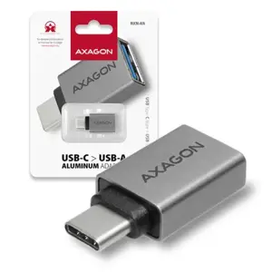 AXAGON RUCM-AFA USB 3.0 C tipo vyriškas > A tipo moteriškas ALU
