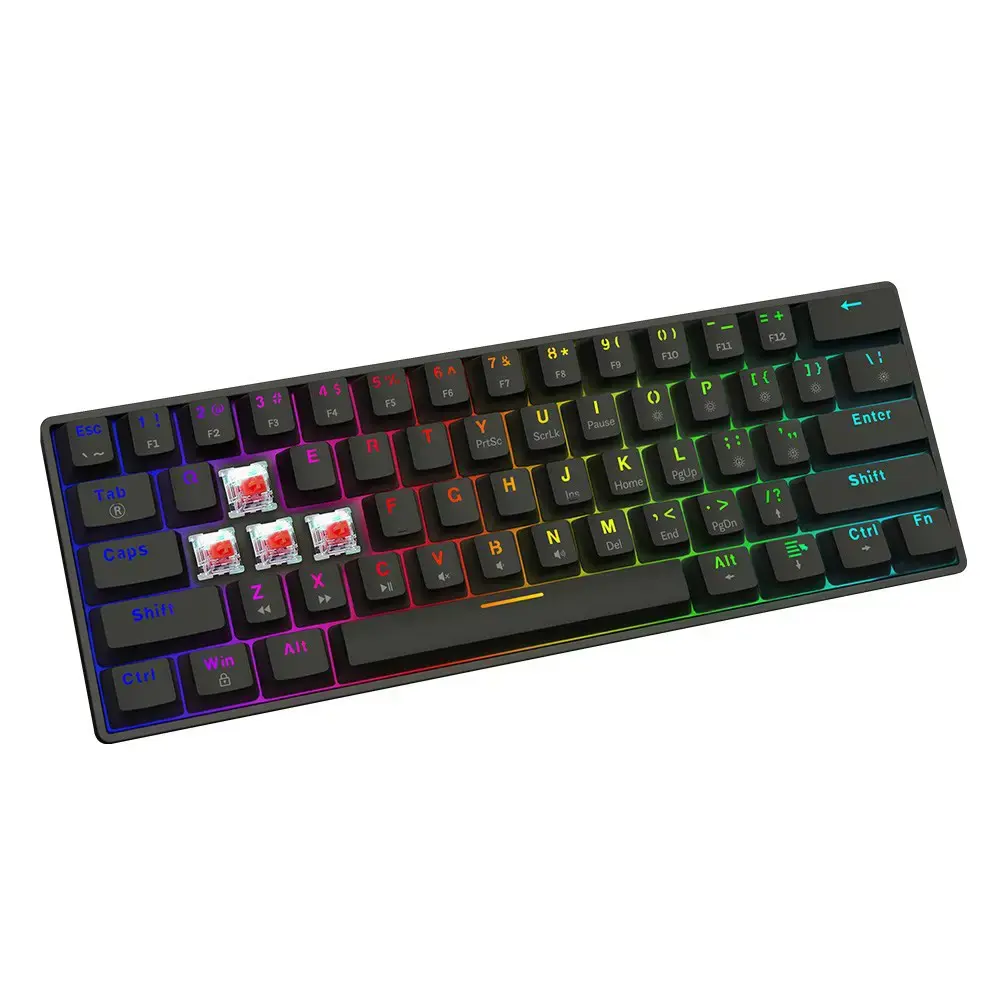 SAVIO BLACKOUT X2 Mechanical Keyboard OUTEMU Red, Hot Swap