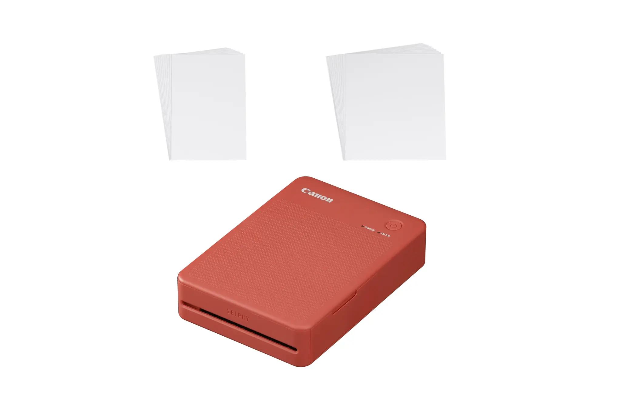 Canon SELPHY QX20 RD, Dye-sublimation, 287 x 287 DPI, 2.8" x 3.3" (7.2x8.5cm), Wi-Fi, Direct printing, Red, Terracotta