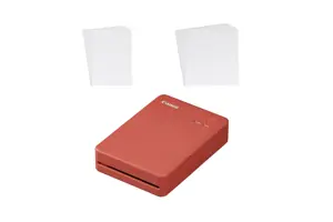 Canon SELPHY QX20 RD, Dye-sublimation, 287 x 287 DPI, 2.8" x 3.3" (7.2x8.5cm), Wi-Fi, Direct printing, Red, Terracotta