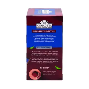Ahmad Tea Arbata be kofeino ''Indulgent Selection'', vokeliuose, 20 vnt.