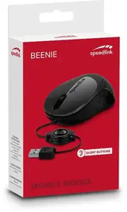 Speedlink mouse Beenie, black (SL-610012-BK)