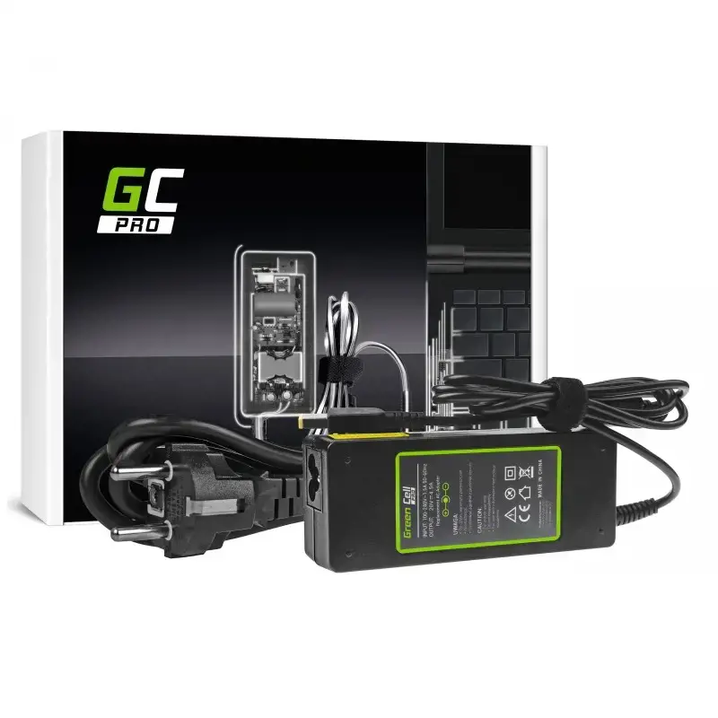 GREENCELL AD39AP įkroviklis / kintamosios srovės adapteris Green Cell PRO 20V 4.5A 90W, skirtas Lenovo G500s G505s G510 G51
