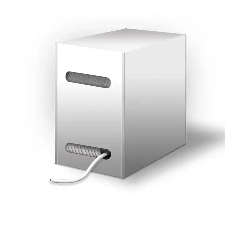 Goobay 95410 CAT 5e tinklo kabelis, U/UTP, pilkas, 305 m Goobay