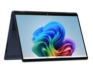 HP OmniBook X Flip 14-kc0011nn - Ryzen AI 5 430, 16GB LPDDR5X 7500 on-board, 512GB, AMD Radeon 840M Graphics, Touch/14.0 2K (1920x1200) Brightview 400 nits,  Athmospheric Blue, Not Included 65W AC Adapter, Win 11 Home, 1 years