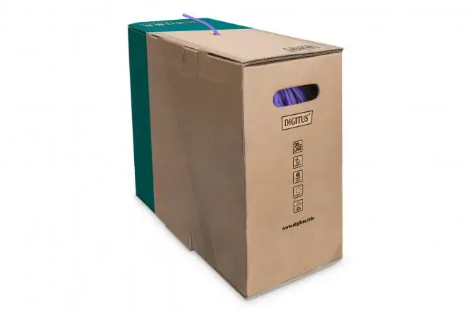 Digitus | Installation cable | CAT 6 F-UTP | Violet