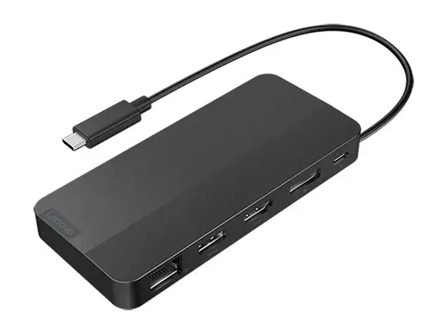 LENOVO USB-C DUAL DISPLAY TRAVEL DOCK W/O ADAPTER