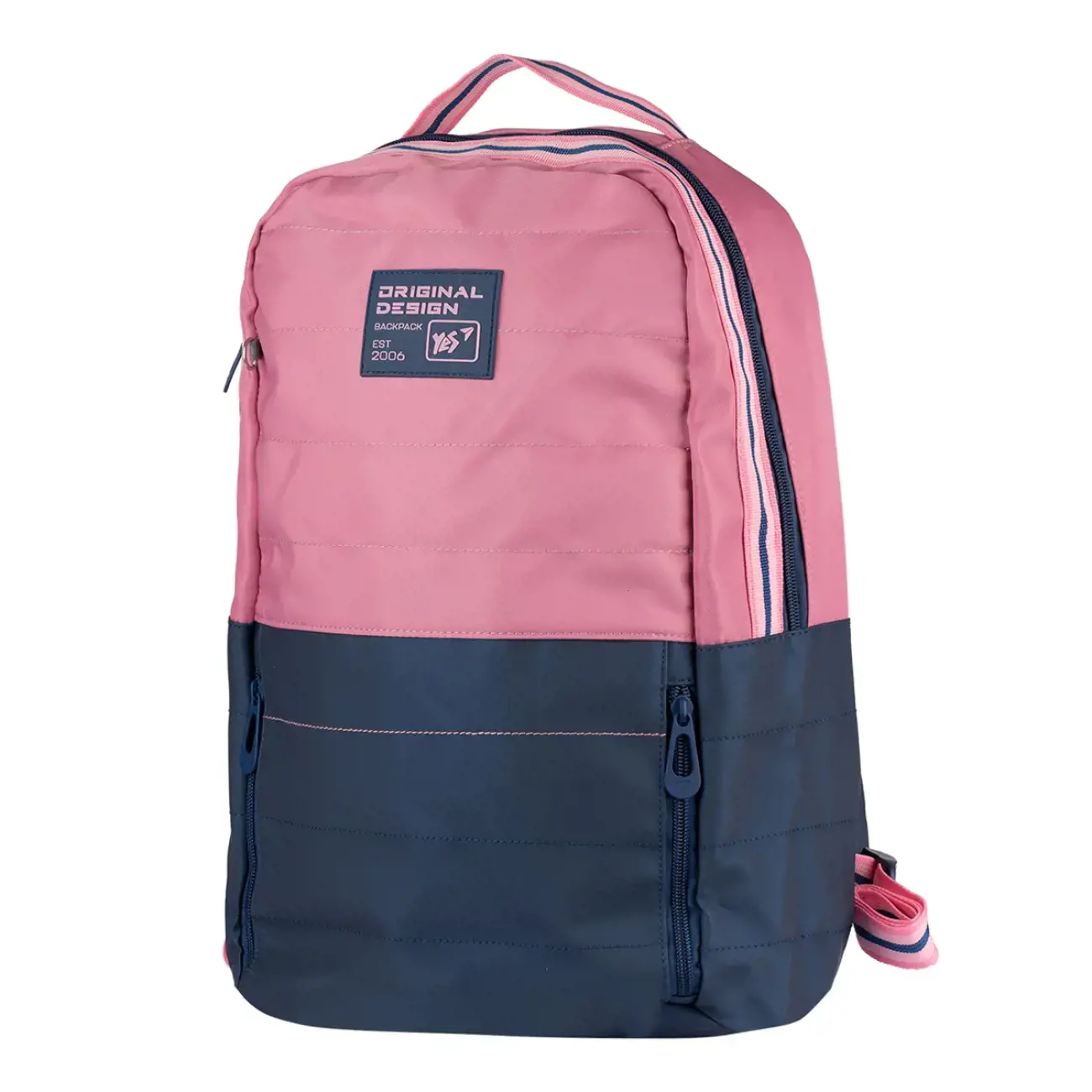 Kuprinė YES T-122 "Sense", mėlyna/rožinė,  42 х 30 х 14 cm