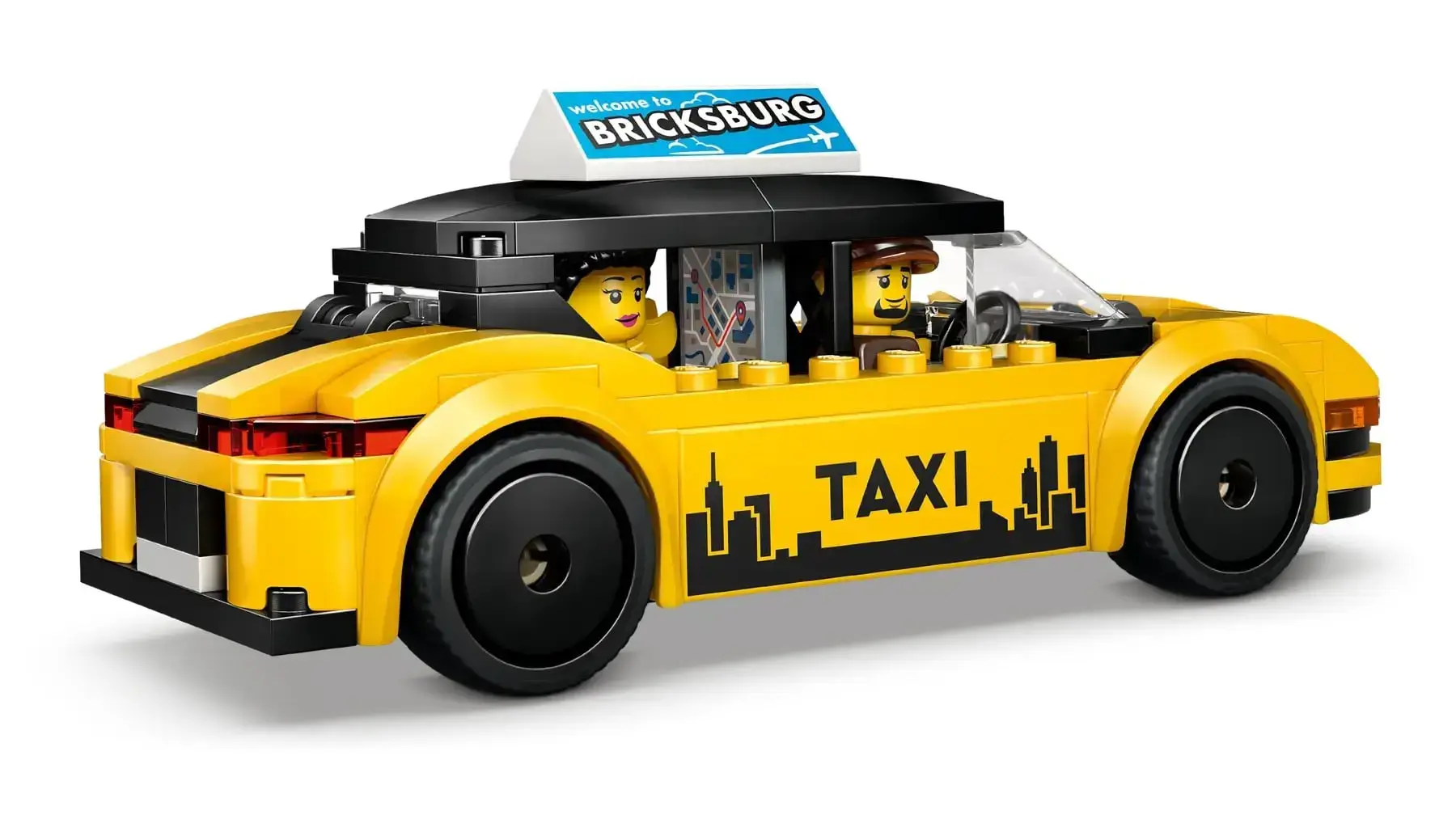 LEGO CITY 60487 Yellow Taxi