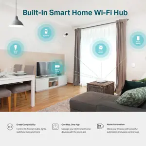 "TP-Link Deco M5" rinkinys (1 pakuotė) AC1300, 867 Mbit/s, 400 Mbit/s, 867 Mbit/s, 10,100,1000 Mbit/s, IEEE 802.11a, IEEE 802.11ac, IEEE 802.11b, IEEE 802.11g, IEEE 802.11n, kelių vartotojų MIMO