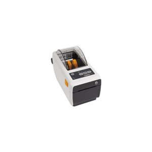 Zebra ZD411-HC, 8 dots/mm (203 dpi), RTC, USB, USB Host, BT, Wi-Fi, EPLII, ZPLII, kit (USB), white